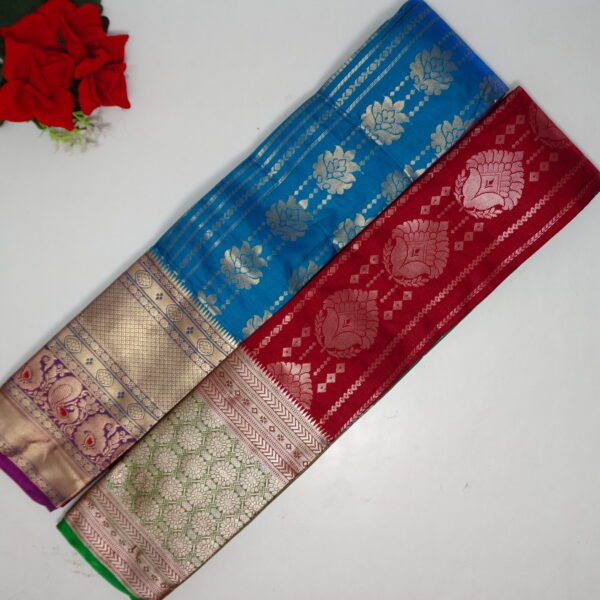 Light weight Kanchi Pattu sarees -MB108