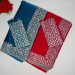 Kranchi Silk With Silver Thread Work-MB119