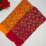 Georgette Daily ware Saree With Lace Border -MB141