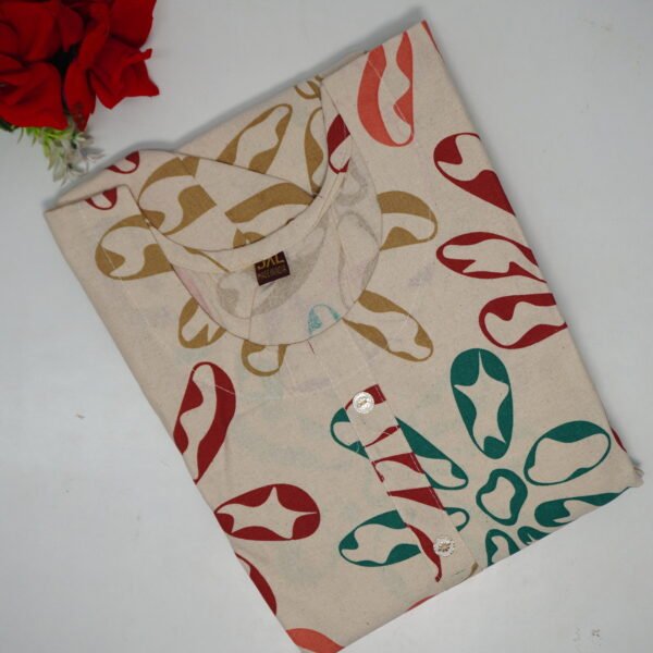 Pure Khadi cotton Umbrella Top -MB144 (3Xl-5XL)