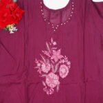 Roman Silk party ware dresses -MB145(3XL-46 Size) - Image 2