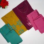 Roman Silk party ware dresses -MB145(3XL-46 Size)