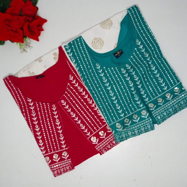 Rayon Coat Tops With umbrella -MB145 (L-40 Size)