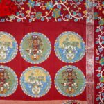 Marshmellow Kalamkari sarees -MB154 - Image 3