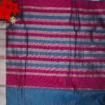 50% Disc On Pure Mangalagiri Handloom Pythani sarees -MB178 - Image 2