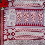 Dola Crushed Gap Border Sarees -MB194 - Image 3