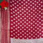 Dola Crushed Gap Border Sarees -MB194 - Image 2
