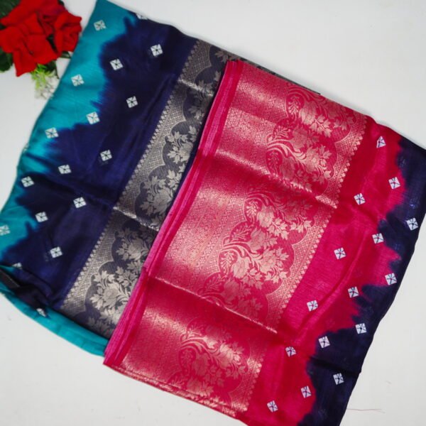 Dola Silk With Mangalam Border -MB195