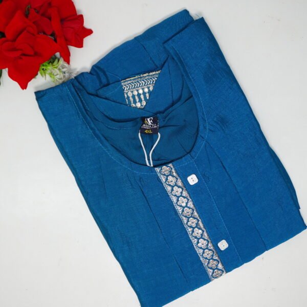 Vichitra Silk Designer Tops -MB301(4XL-50 size)