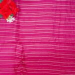 Georgette Silk With Silver Viscose Lace Border SArees -MB320 - Image 3