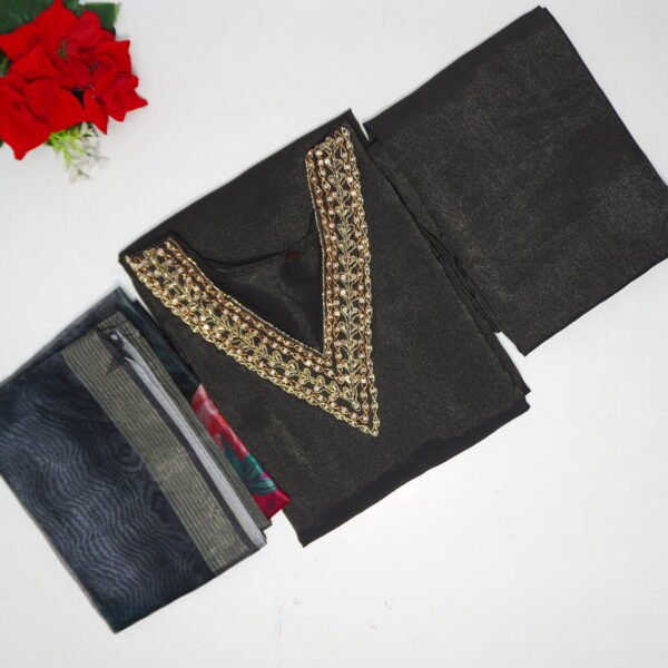 Tissue Masleen Silk Ready To Ware Dreses-MB325(S-XXL)