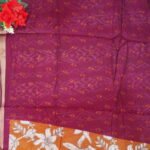 Maheswari Silk Kalamkari Sarees -MB333 - Image 3