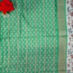 Tusser Georgette Mango Zarry Sarees -MB334 - Image 3
