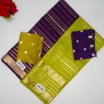 Mysore Silk Allover Heavy Zarry Sarees -MB340