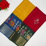 Ikkat Queen With Sequence Border-MB347