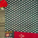 Ikkat Queen With Sequence Border-MB347 - Image 2