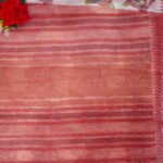 Pure Lenin Embosed Fancy sarees -MB361 - Image 2
