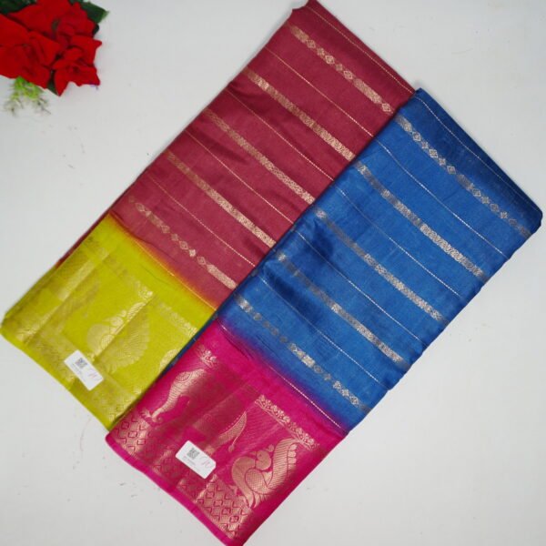 Maheswari Pattu With Zarry Weaving Border-MB363