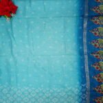 Kasturi Tusser Georgette Crushed-MB371 - Image 2