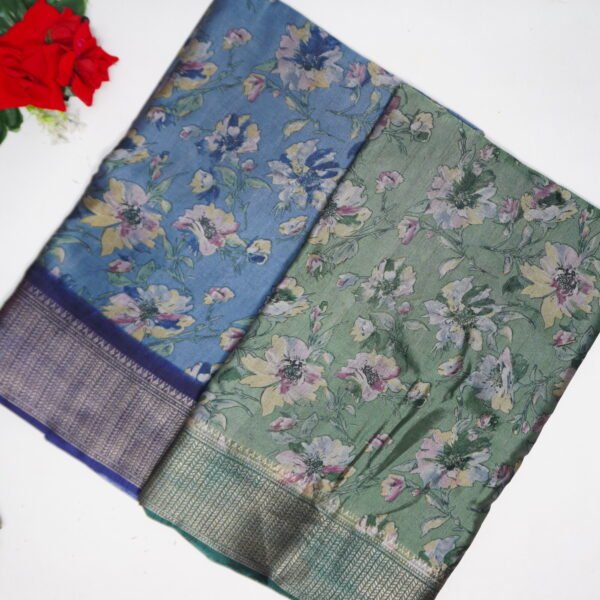 Cobra Silk Digital Sarees-MB384