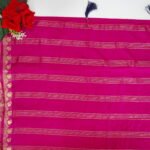 Mysoure Silk With Georgette Viscose Blouse -MB375 - Image 2