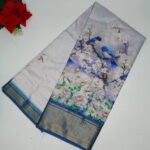 Marshmellow Rimzim Digital sarees -MB386 - Image 2