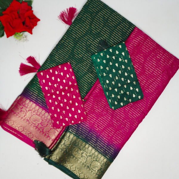 Mysore Silk With Allover Zarry -MB388
