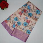AI Digital kalamakari Sarees-MB392