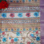 AI Digital kalamakari Sarees-MB392 - Image 2