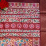 AI Digital kalamakari Sarees-MB394 - Image 2
