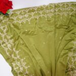 Chinon Malai Silk Sarees-MB395 - Image 3