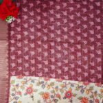 Penkalamkari  Rose Berry Silk Sarees-MB396 - Image 3