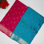 Soft sindoor Kota Silk sarees -MB417