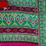 Urvi bandini Pochampally Gap Border Sarees -MB418 - Image 3