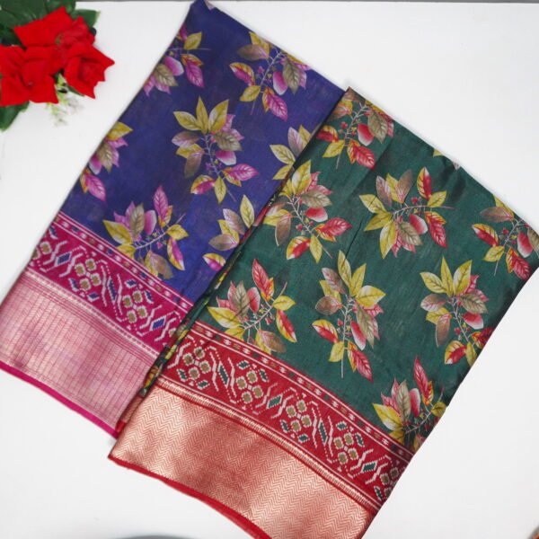 Cobra Silk Digital Sarees-MB427
