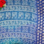 Bandini silk With Butties Border -MB433 - Image 2