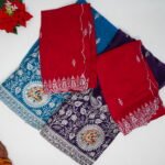 Pure Space Silk Silver Zarry Cut work Lehanga (Half sarees)-MB443