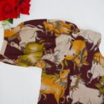 kalamkari Frill Cotton Tops -MB445 - Image 4