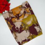 kalamkari Frill Cotton Tops -MB445