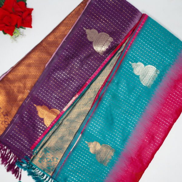 Kanchi Silk Pattu Sarees -MB452