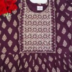 Rayon Umbrella Cut With Pocket Tops-MB457(XL-42) - Image 2