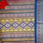 Kalamkari Kota With Kanchi Border-MB473 - Image 3