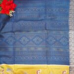 Kalamkari Kota With Kanchi Border-MB473 - Image 2