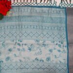 Zarry Silk With Work Blouse-MB474 - Image 3