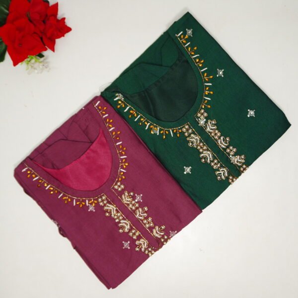 Roman Silk Umbrella Cut Tops-MB478(L-40)