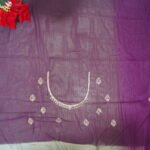 Pure Georgette Work sarees -MB517 - Image 2