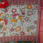 Maheswari Kalamkari silk sarees -MB523 - Image 3
