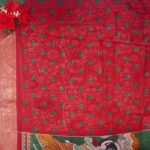 Maheswari Kalamkari silk sarees -MB523 - Image 2
