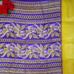 Kalanjali Silk With White Rose Sarees-MB529 - Image 3