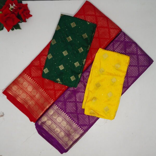 Soundarya Pattu With All Over Zarry-MB533